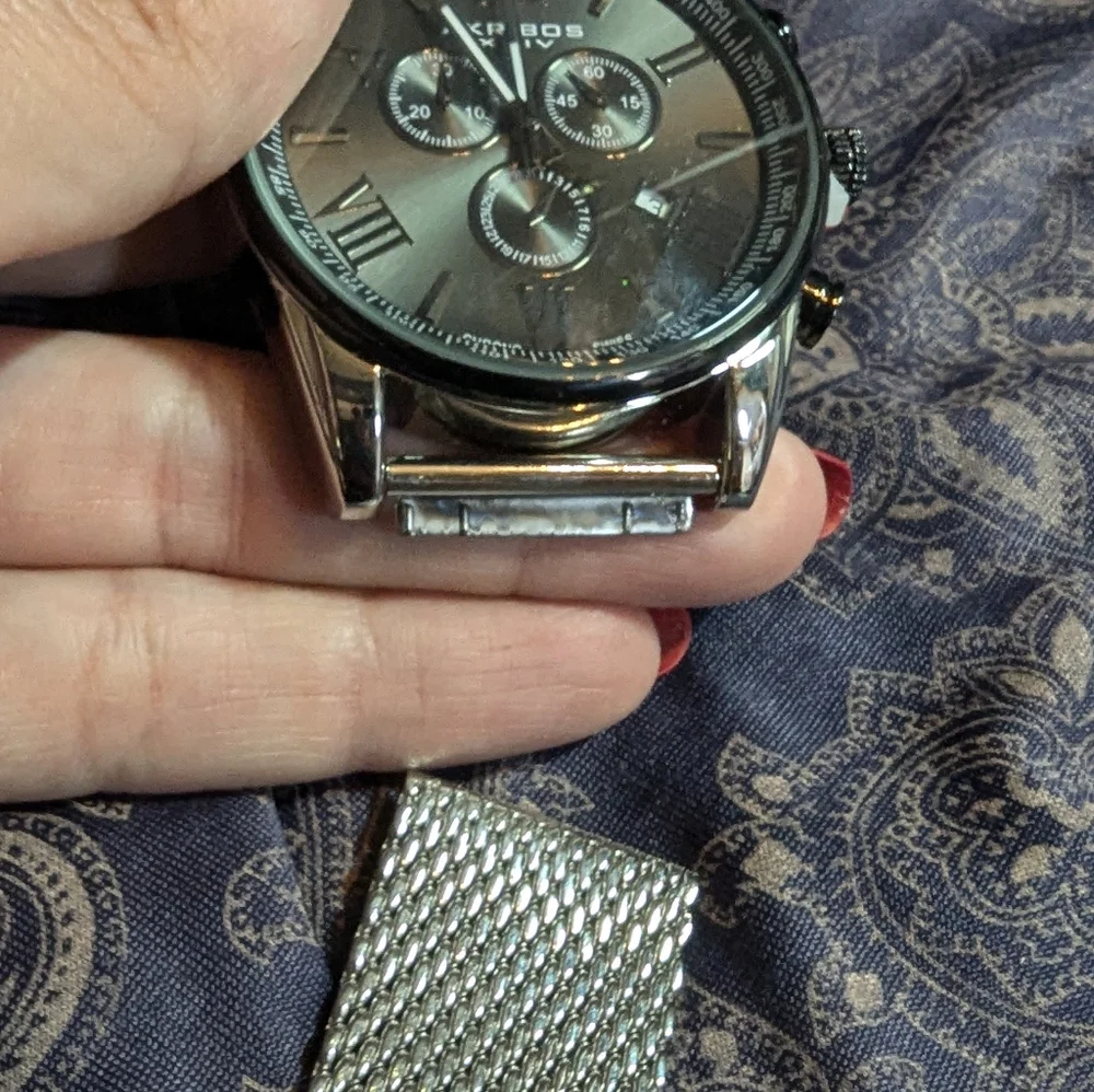 Akribos XXIV Men's Quartz Chronograph Watch - Picture 3 of 5